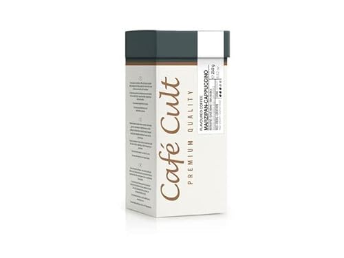 Marzipan-Cappuccino Kaffeebohnen 250g von Cafe Cult