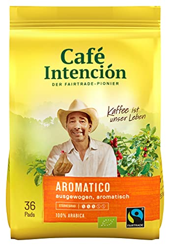 Café Intención AROMATICO, 36 Pads x 6 von Café Intención