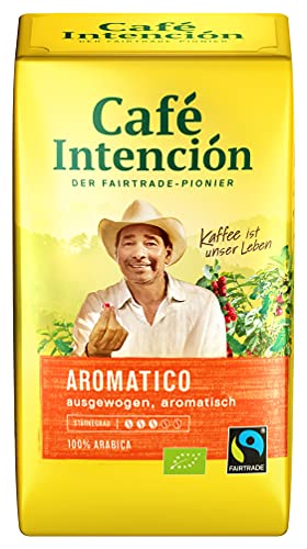 Kaffee AROMATICO Fairtrade & Bio von Café Intención, 500g gemahlen von Café Intención