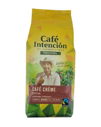 Kaffee CAFÉ CRÈME Especial von Café Intención, 1000g Bohnen (1 Stück) von Café Intención