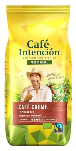 Kaffee CAFÉ CRÈME Especial von Café Intención, 1000g Bohnen (12 Stück) von Café Intención