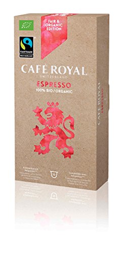 Cafe Royal Bio Espresso Kapseln, 10 Stück, 50 g von Café Royal