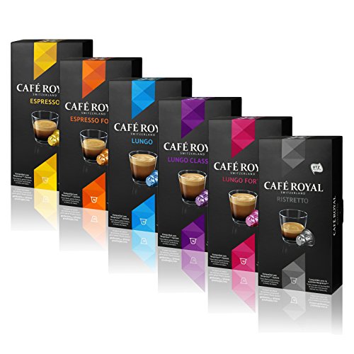 Café Royal Classic Set - 6 verschiedene Sorten (6x10 Nespresso kompatible Kapseln) von Café Royal
