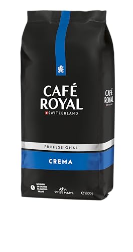 Café Royal Professional Line Bohnen, Crema, 1kg Bohnenkaffee, Rainforest Alliance zertifiziert, 100 Prozent Arabica Kaffee Café Royal Professional Line Bohnen, Crema, 1kg Bohnenkaffee, Rainforest Alliance zertifiziert, 100 Prozent Arabica Kaffee von Café Royal