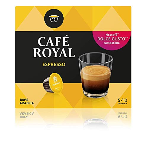 Café Royal Espresso, Kaffee, Kaffeekapsel Nescafé Dolce Gusto Kompatibel, 16 Kapseln Café Royal Espresso, Kaffee, Kaffeekapsel Nescafé Dolce Gusto Kompatibel, 16 Kapseln von Café Royal