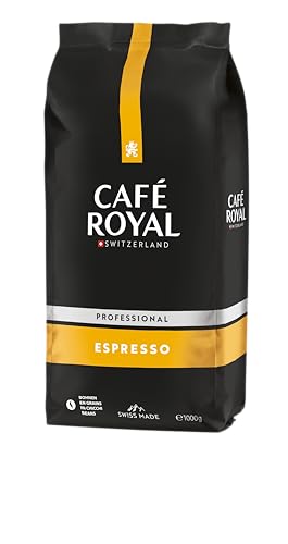 Café Royal Professional Line Bohnen, Espresso, 1kg Bohnenkaffee, Rainforest Alliance zertifiziert von Café Royal