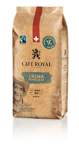 Café Royal Honduras Crema Kaffeebohnen 1kg - Intensität 3/5 - 100% Arabica Fairtrade von Café Royal