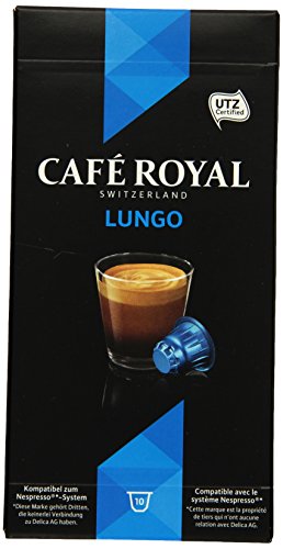 Cafe Royal Lungo 10 Kapseln, 10er Pack (10 x 53 g) von Café Royal
