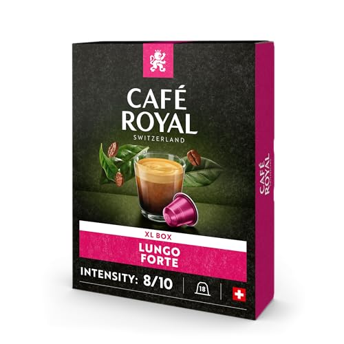 Café Royal Lungo Forte für Nespresso Swiss Original, 18 Stück von Café Royal