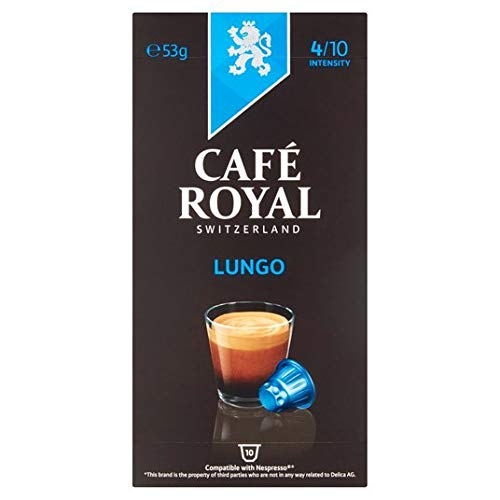 Cafe Royal Lungo Nespresso kompatibel Kaffeepads 10 pro Packung von Café Royal