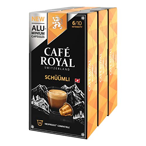 Café Royal Schüümli, 10 Kapseln, 3er Pack von Café Royal
