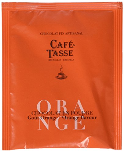 Café Tasse Aromatisierte Trinkschokolade Orange 20 Sachets, 1er Pack (1 x 400 g) von Café-Tasse