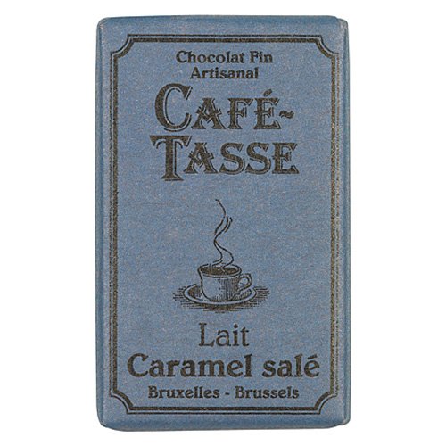 Café-Tasse Vollmilchschokolade Karamel & Salz 10 Täfelchen á 9 g von Jlwiy