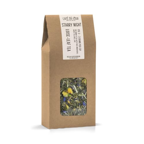 Starry Night - grüner Tee 100 Gramm - Café du Jour loser Tee von Café du Jour