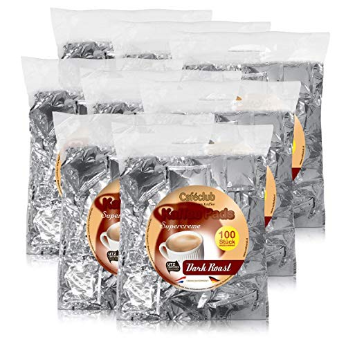 Cafeclub Supercreme Dark KaffeePads Megabeutel 8x100 Stuck Cafeclub Supercreme Dark KaffeePads Megabeutel 8x100 Stuck von Caféclub