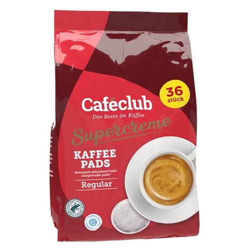 Caféclub - Supercreme Kaffeepads Regular - 36 Pads von Caféclub