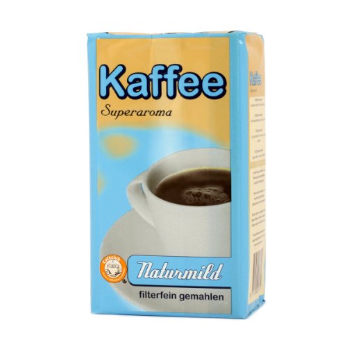 Cafeclub Supercreme NaturMild Gemahlener Kaffee 500gr von Caféclub