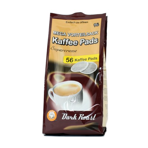 Cafeclub Supercreme VorteilPads Dark KaffeePads 10x56 Stuck von Cafeclub