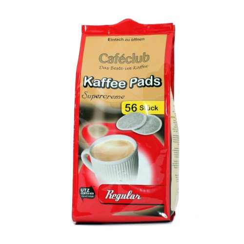 Cafeclub Supercreme VorteilPads Regular KaffeePads 10x56 Stuck von Cafeclub