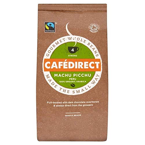 Cafédirect Fairtrade Machu Picchu Bio-Kaffeebohnen (227G) von Café Direct