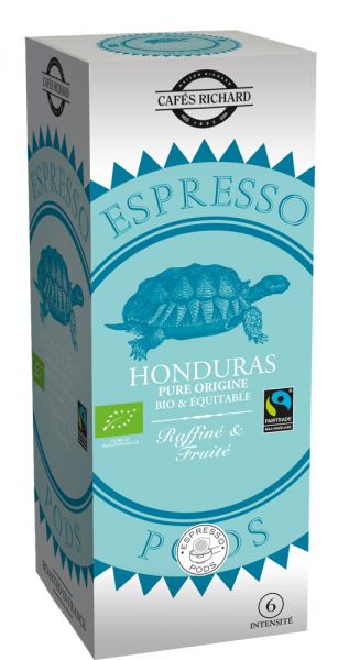 Cafés Richard Honduras Bio & Fairtrade ESE Pads Cafés Richard Honduras Bio & Fairtrade ESE Pads von Cafés Richard