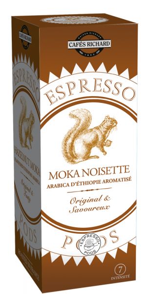 Cafés Richard Moka Noisette ESE Pads Cafés Richard Moka Noisette ESE Pads von Cafés Richard