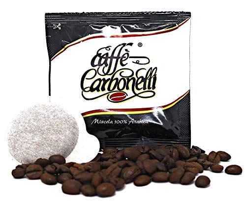 150 Kaffeepads ESE Caffè Carbonelli Mischung Mischung 100% Arabica - Neapolitanischer Espressokaffee von Caffè Carbonelli