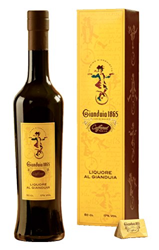 Caffarel Liquore Gianduia Haselnuss-Nougat Likör (500 ml) von Caffarel