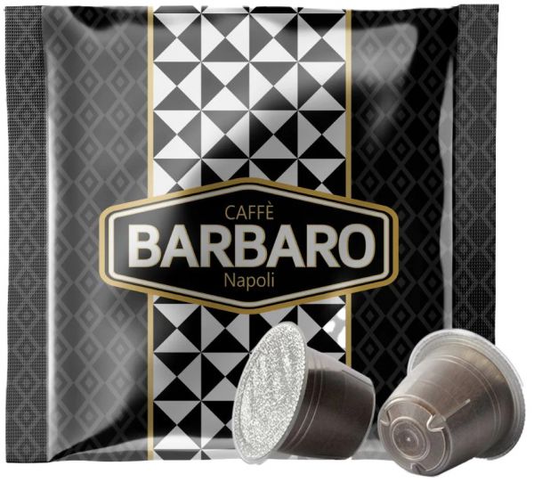 Barbaro Nero Nespresso®*-kompatible Kapseln von Caffè Barbaro