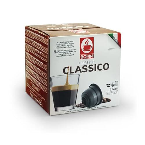 Caffè Bonini CLASSICO - 96 Kompatible Kapseln Dolce Gusto®* von Caffè Tiziano Bonini