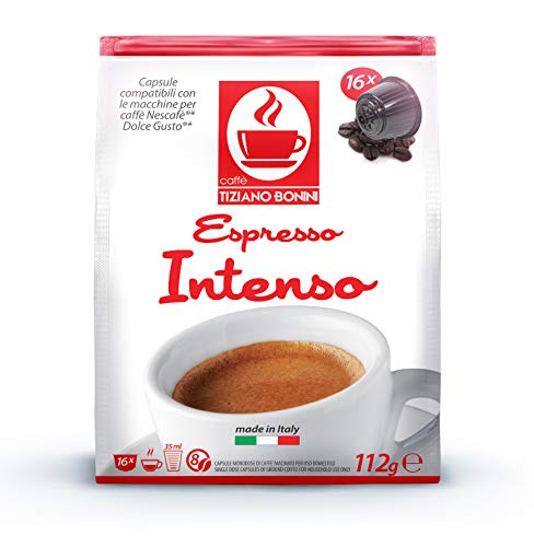 Caffè Bonini INTENSO 96 Kompatible Kapseln Dolce Gusto ®* von Caffè Bonini