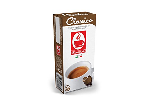 Classico - 10 Stück Kompatible Kaffeekapseln von Caffè Bonini Italien. Kompatibel für Nespresso* Maschinen von Caffè Bonini