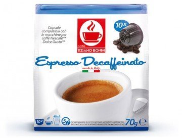 Kompatibel Kaffeekapseln Dolce Gusto Intenso - 10 Kapseln von Caffè Bonini