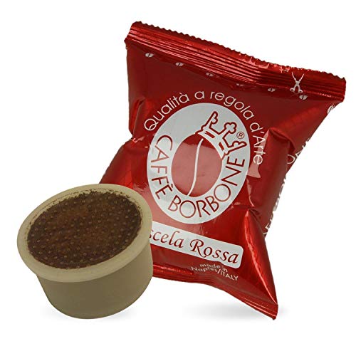 Borbone Red Kaffeekapseln, passend für Maschine Espresso Point, 400 Stück von CAFFÈ BORBONE