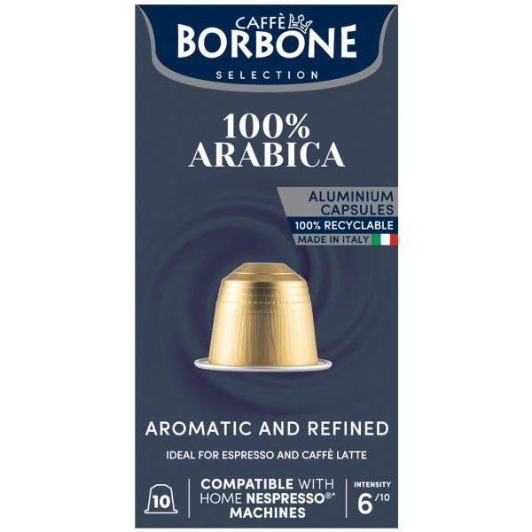 Borbone Nespresso® Kapseln 100% Arabica von Caffè Borbone