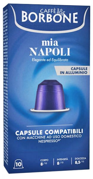 Borbone Nespresso® Kapseln Mia Napoli von Caffè Borbone