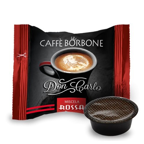 Don Carlo Caffè Borbone Coffee Capsules Compatible with A Modo Mio, Blue, St. 50, 100, 200, 300, 400, 500, 400 von CAFFÈ BORBONE