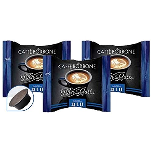 600 Kapseln kompatibel für Lavazza a Modo Mio Caffe' Borbone Don Carlo, blaue Mischung von CAFFÈ BORBONE