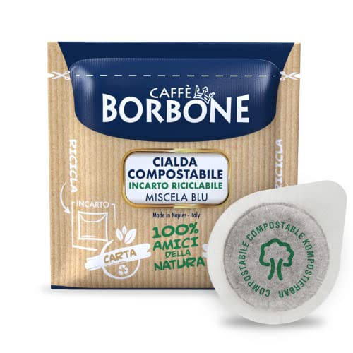 Caffè Borbone - Kaffee Kapseln premium italienischen Kaffee ESE 44mm - blau Mischung - 600 Kapseln von CAFFÈ BORBONE