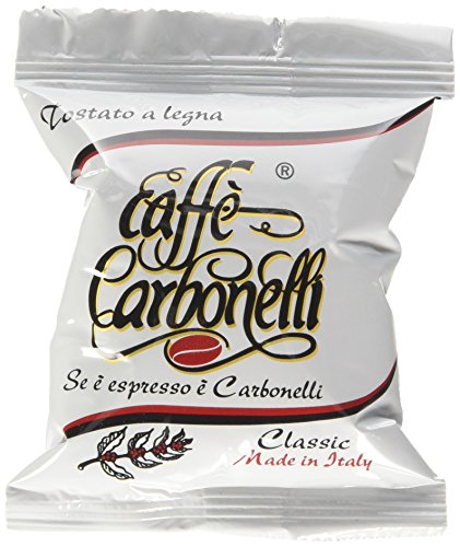 Caffè Carbonelli 100 Einzeldosis-Kapseln, Mischung Classic - 1 Box, 100 Stück, 100 Stück von Caffè Carbonelli