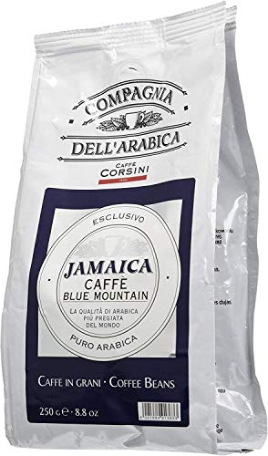 Caffè Corsini Compagnia Dell'Arabica Jamaika Blue Mountain Kaffeebohnen, 250 g von Caffè Corsini