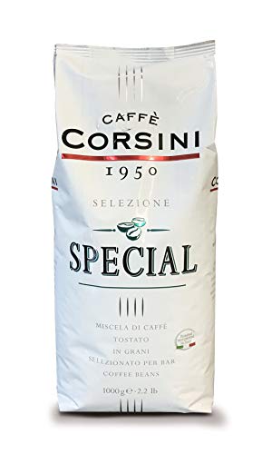 Caffè Corsini - Premium Bar Spezial. Arabica und Robusta Kaffeebohnenmischung, der cremige Espresso der Bar - 1 kg Caffè Corsini - Premium Bar Spezial. Arabica und Robusta Kaffeebohnenmischung, der cremige Espresso der Bar - 1 kg von CAFFÈ CORSINI 1950