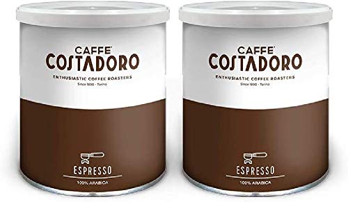 Caffè Costadoro Arabica Espresso Kaffee 2 Dosen, 500 g von CAFFE' COSTADORO