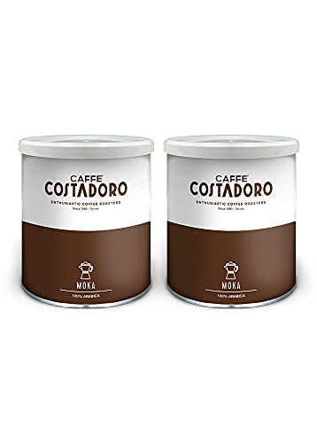 Caffè Costadoro Arabica Moka Kaffee 2 Dosen, 500 g von CAFFE' COSTADORO