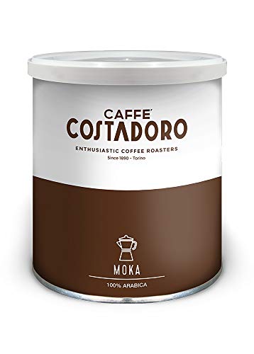 CAFFE' COSTADORO Arabica Moka Kaffee Dose, 250 g von CAFFE' COSTADORO