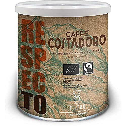 CAFFE' COSTADORO Costadoro Respecto Arabica Filter Kaffee Dose, 250 g CAFFE' COSTADORO Costadoro Respecto Arabica Filter Kaffee Dose, 250 g von CAFFE' COSTADORO