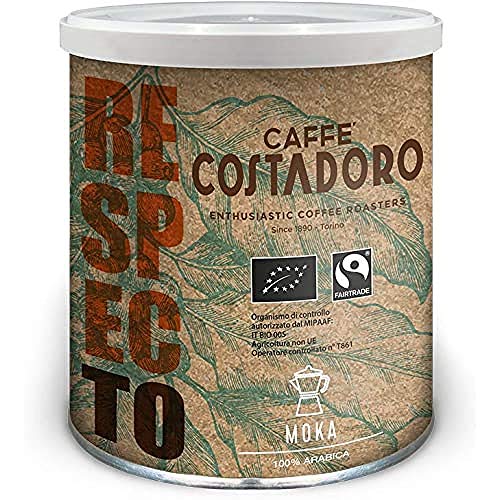 CAFFE' COSTADORO Respecto Arabica Moka Kaffee Dose, 250 g von CAFFE' COSTADORO