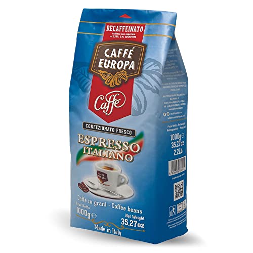 Caffè Europa Espresso Koffeinfrei - Kaffeebohnen 1000g Caffè Europa Espresso Koffeinfrei - Kaffeebohnen 1000g von Caffè Europa