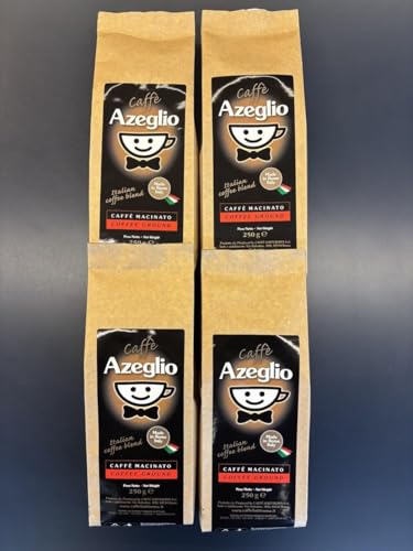 Caffè Haiti Roma Azeglio gemahlener Kaffee 100% Made in Italy 4 x 250 g Caffè Haiti Roma Azeglio gemahlener Kaffee 100% Made in Italy 4 x 250 g von Caffè Haiti Roma