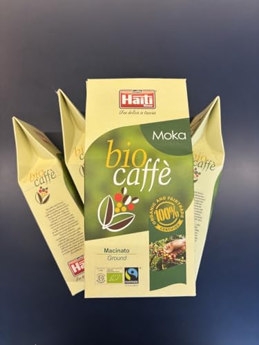 Caffè Haiti Roma Biocaffè Moka 100% Bio 100% Fairtrade gemahlener Kaffee 4 x 250 g Caffè Haiti Roma Biocaffè Moka 100% Bio 100% Fairtrade gemahlener Kaffee 4 x 250 g von Caffè Haiti Roma